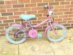 Sindy girls bike. Sindy pink , purple girls bike for aged....