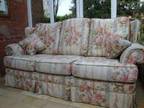 Derwent 3 seater sofa and two matching armchairs. Cream....