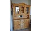 PINE DRESSER A solid natural pine dresser,  suitable for....